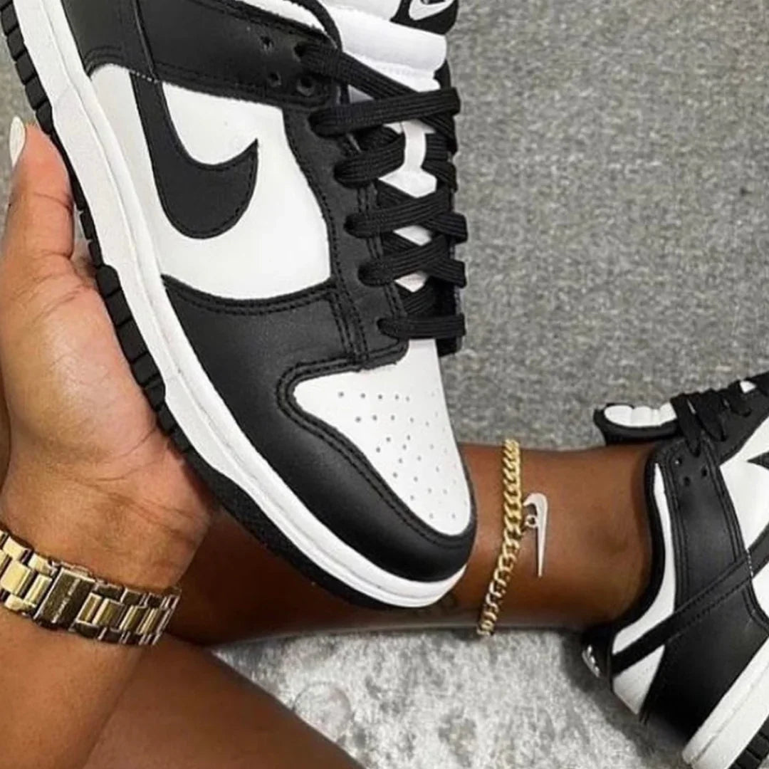 Nike Dunk Low Retro Weiß Schwarz