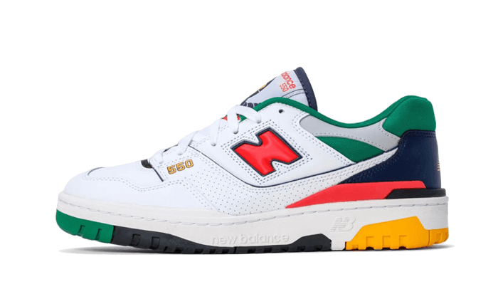 New Balance 550 Weiß Mehrfarbig