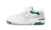 New Balance 550 White Nightwatch Green
