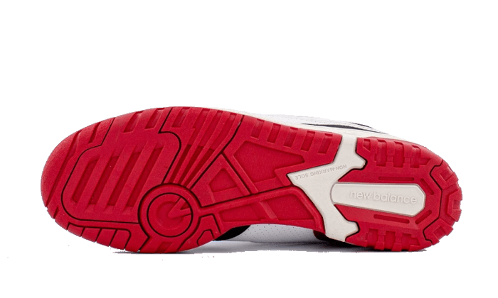 New Balance 550 Weiß Rot Schwarz