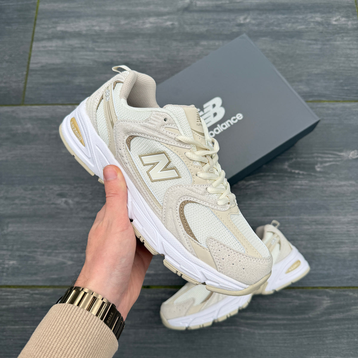 New Balance 530 Sea Salt Moonbeam