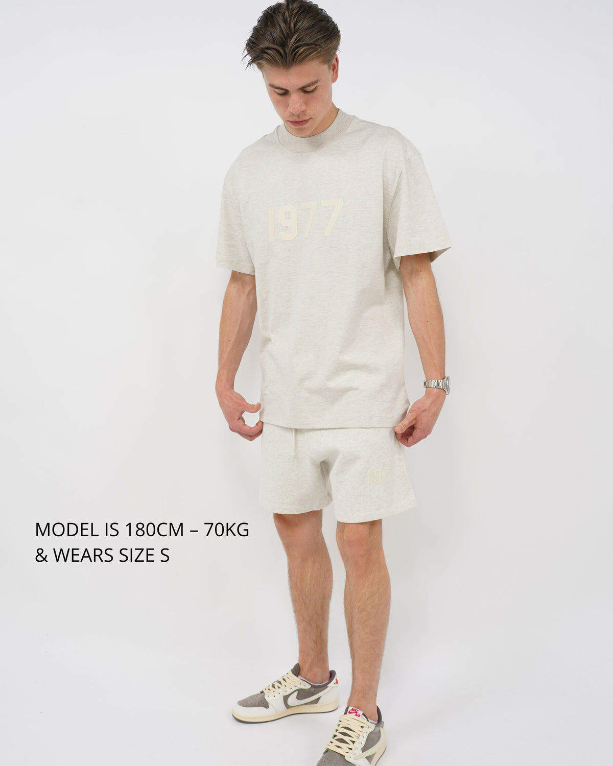Fear of God Essentials 1977 Light Oatmeal Sommerset
