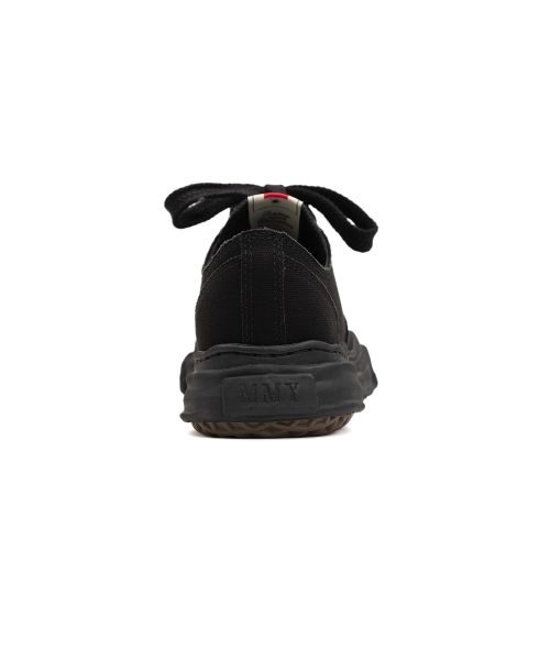 Maison Mihara Yasuhiro Peterson OG Sole Canvas Low Schwarz Schwarz