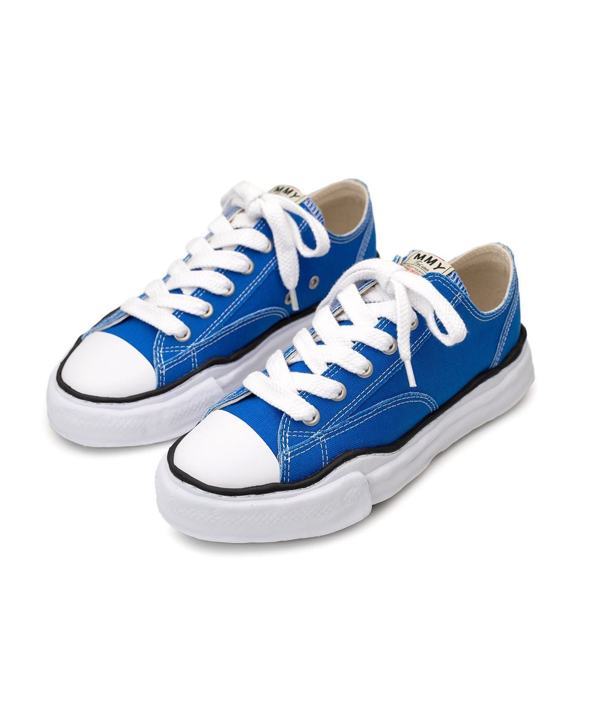 Maison Mihara Yasuhiro Peterson OG Sole Canvas Low CL Blau