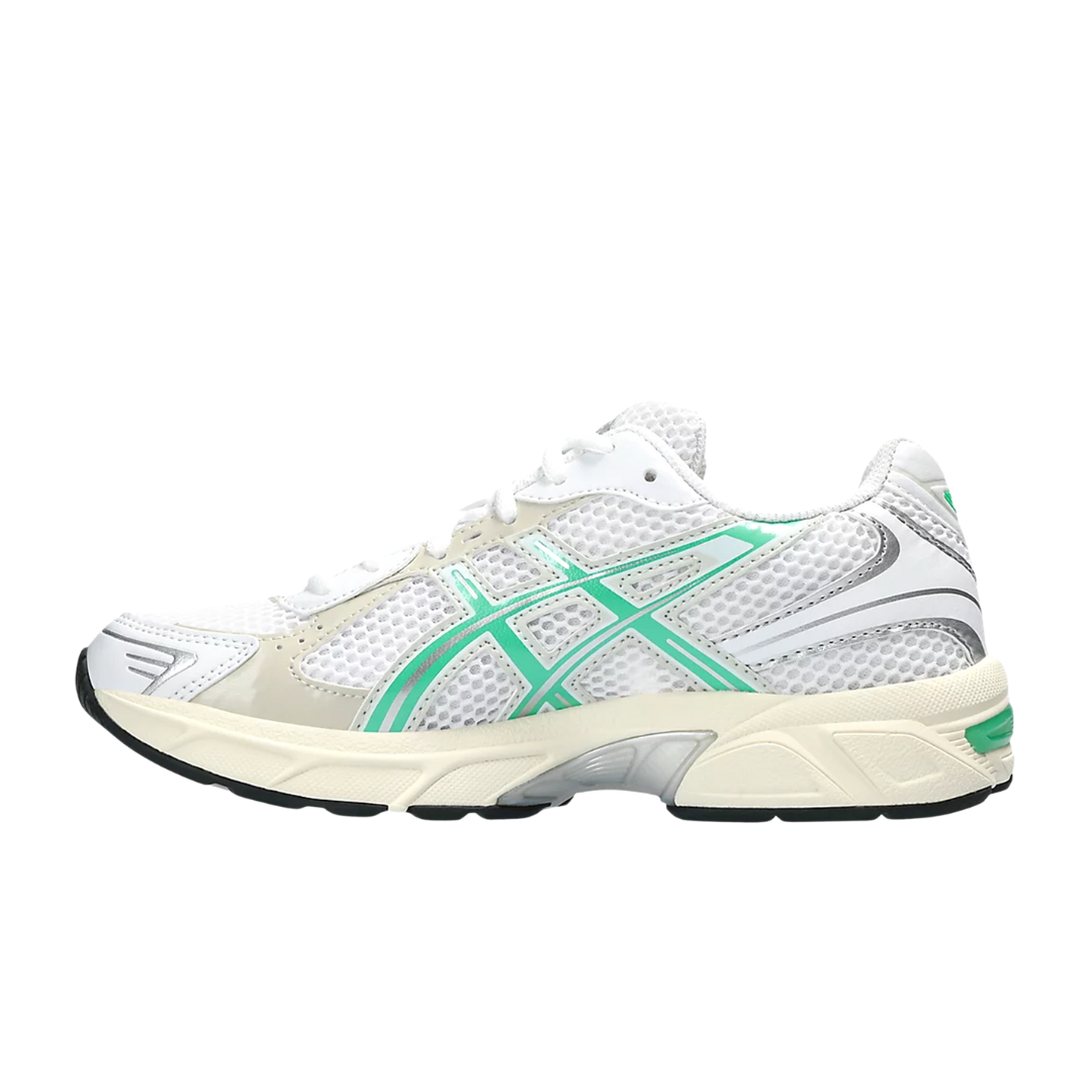 ASICS Gel-1130 Weiße Malachitgrüne Off-White-Zwischensohle (Damen)