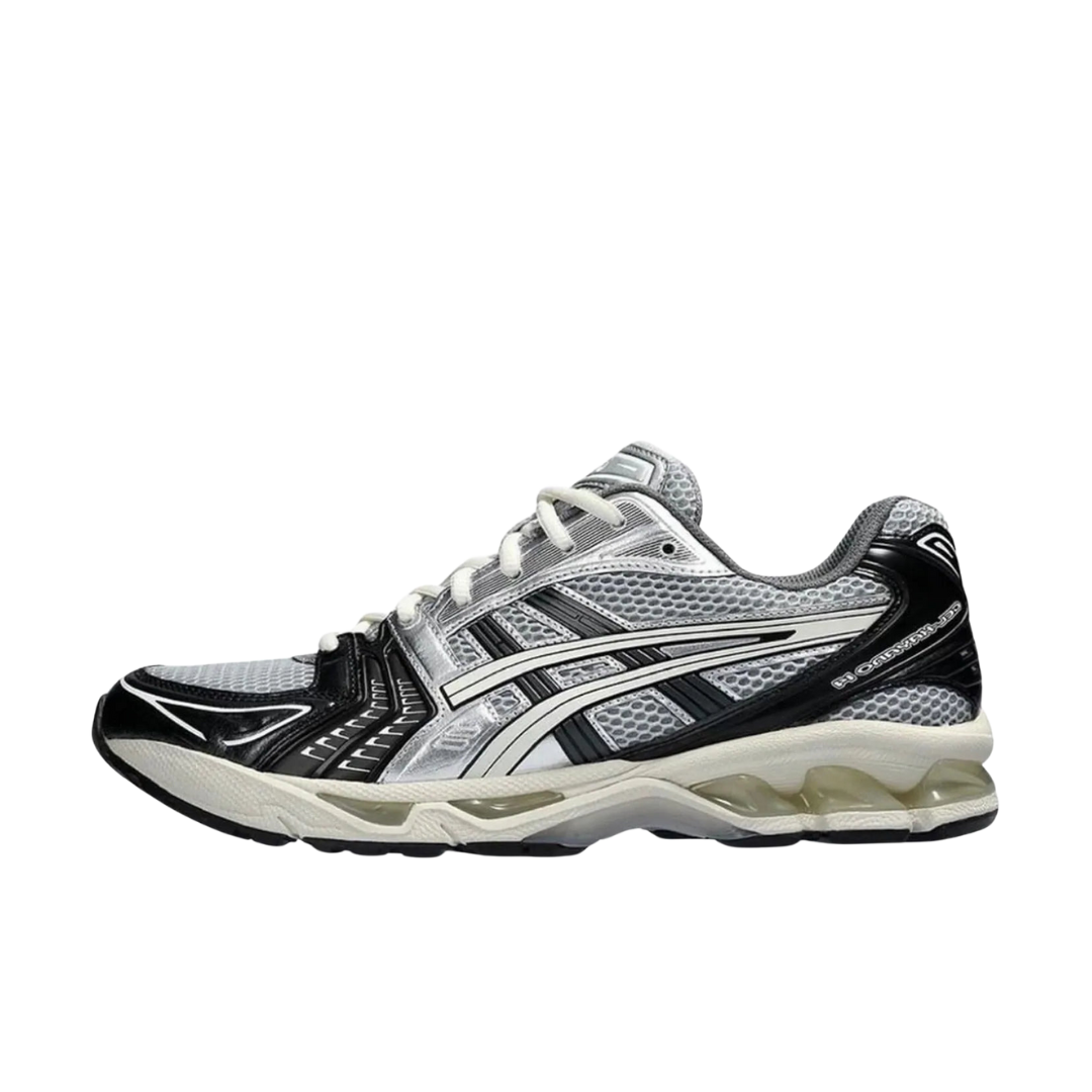 ASICS Gel-Kayano 14 Schwarz Gletschergrau Silber