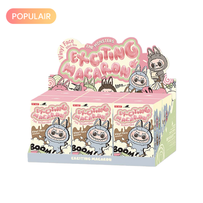 Pop Mart Labubu The Monsters Tasty Macarons Vinyl Face Blind Box