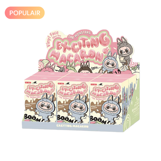 Pop Mart Labubu The Monsters Tasty Macarons Vinyl Face Blind Box