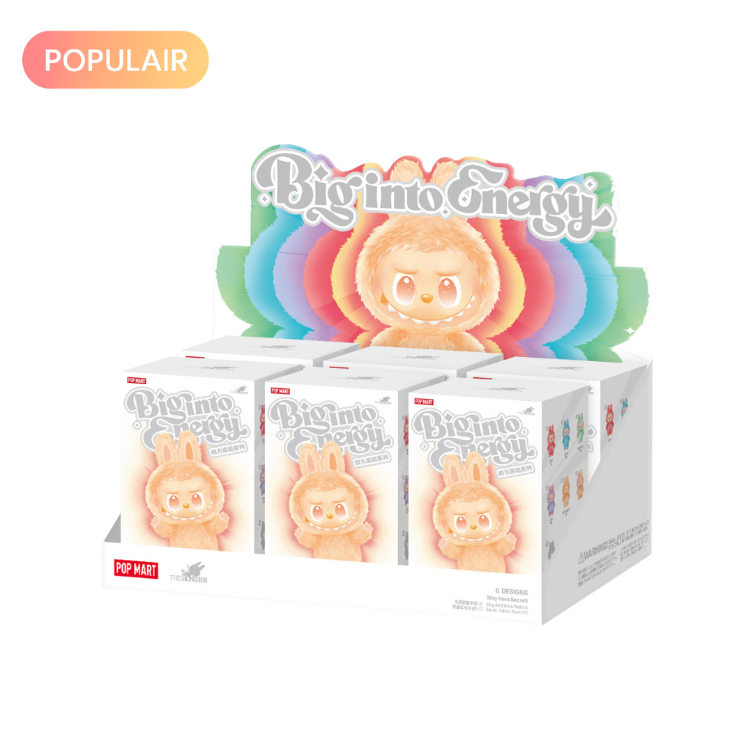 Pop Mart Labubu The Monsters Big into Energy Vinyl Face Blind Box