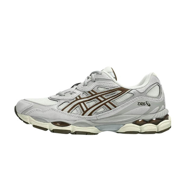 ASICS Gel-NYC Cream Cement Grey Brown detail 1