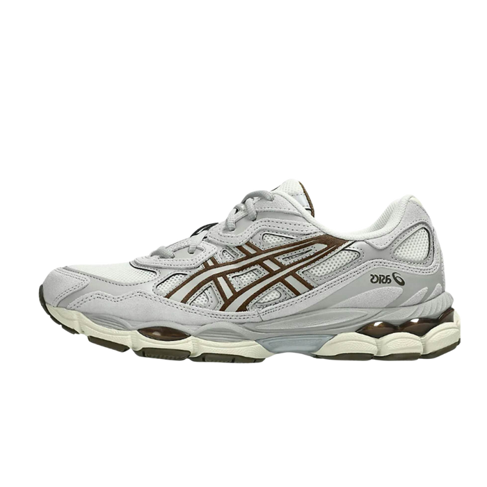 ASICS Gel-NYC Cream Cement Grey Brown detail 1