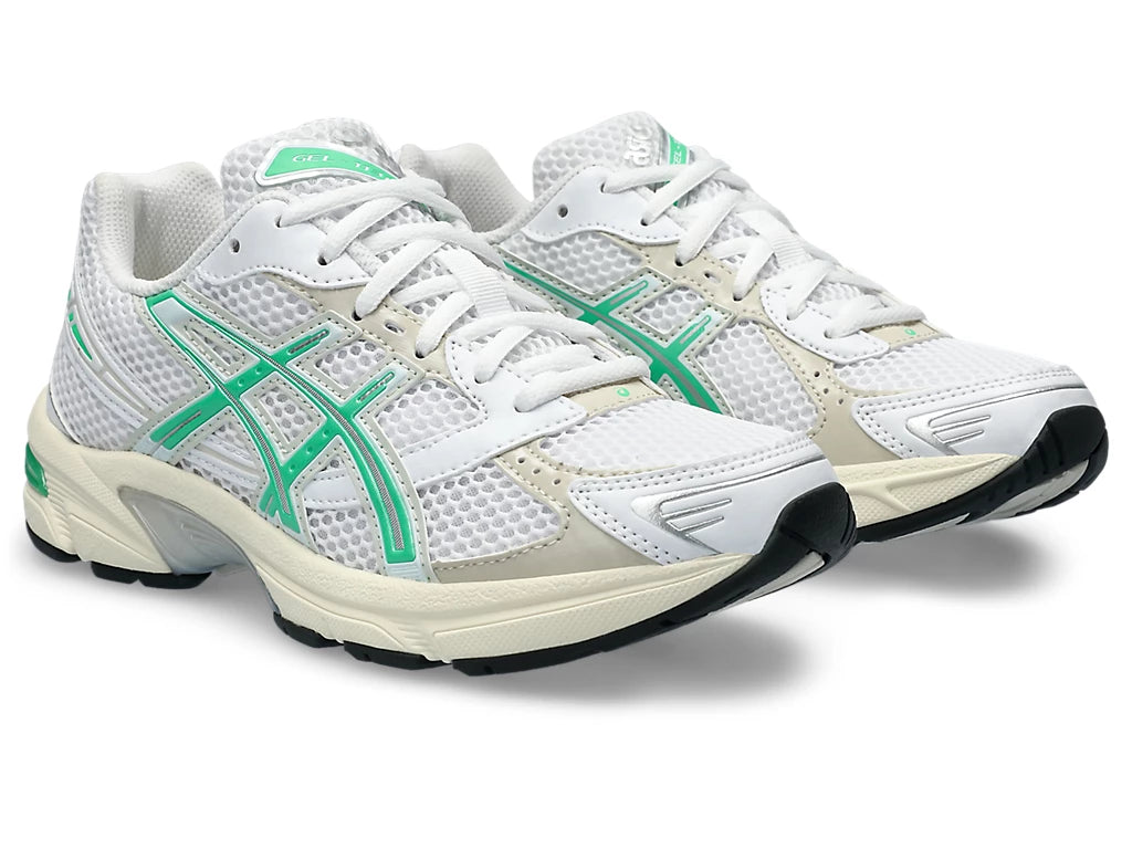 ASICS Gel-1130 Weiße Malachitgrüne Off-White-Zwischensohle (Damen)