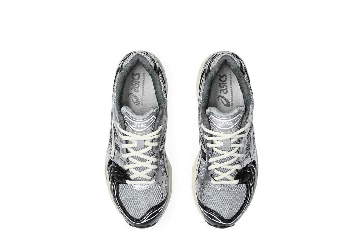 ASICS Gel-Kayano 14 Schwarz Gletschergrau Silber