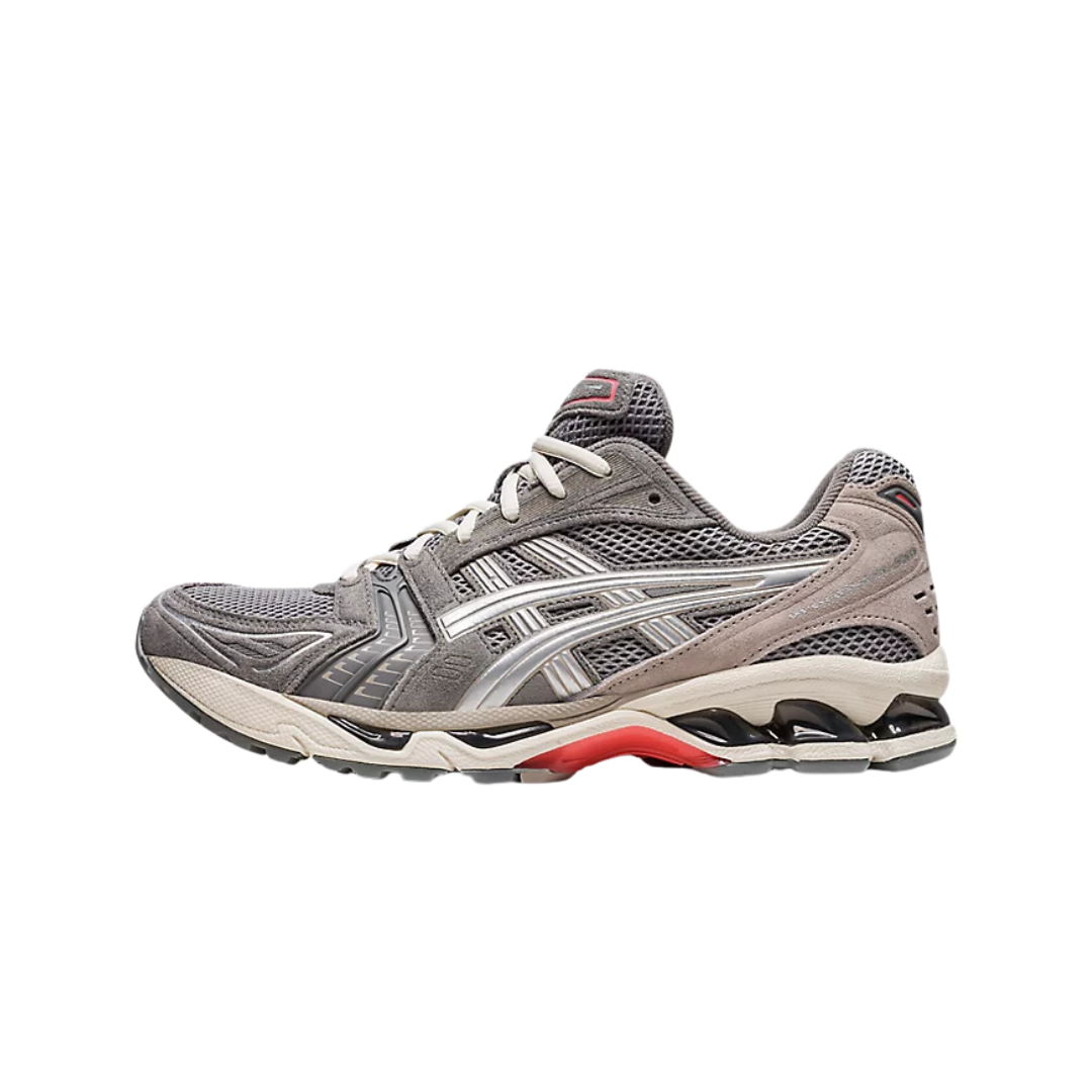 ASICS Gel-Kayano 14 Clay Grau Reines Silber