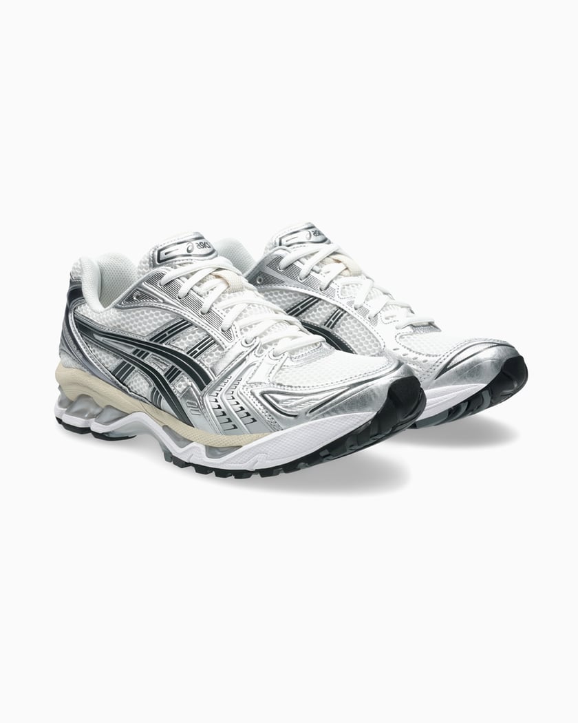 ASICS GEL-KAYANO 14 ホワイト シルバー スニーカー ASICS Gel-Kayano 14 White Graphite Grey – Capri Amsterdam