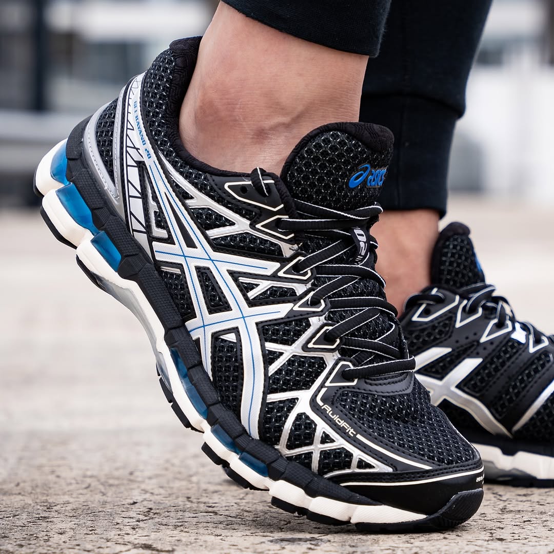 ASICS Gel-Kayano 20 Schwarz Reines Silber
