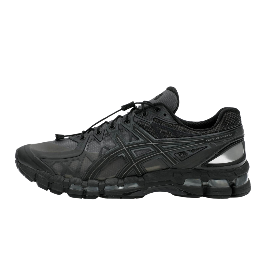 ASICS Gel-Kayano 20 Unaffected Schwarz Obsidian Grau Schwarz