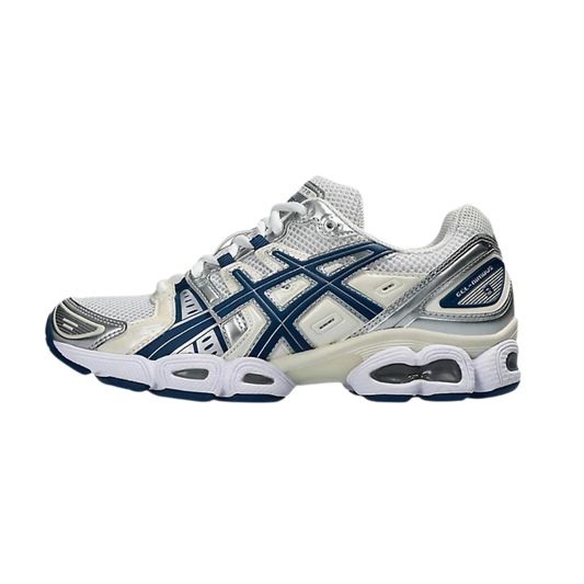 Asics Gel-Nimbus 9 Weiß Hell Indigo