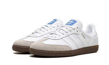 Adidas Samba Cloud White Blue Gum