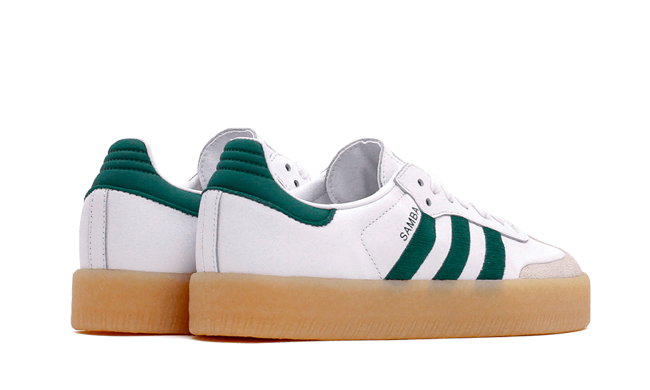 Adidas Samba Weiß Collegiate Grün Gummi