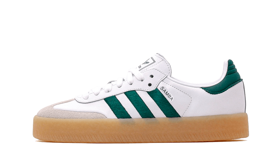Adidas Samba Weiß Collegiate Grün Gummi