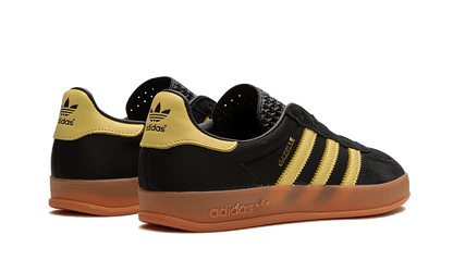 Adidas Gazelle Indoor Core Black Almost Yellow