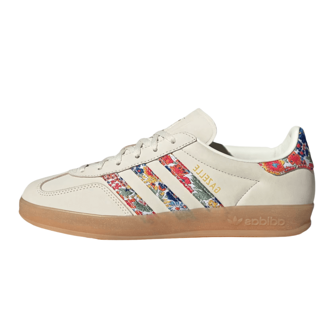 Adidas Gazelle Indoor Liberty London Floral Embroidery Stripes (Women's)