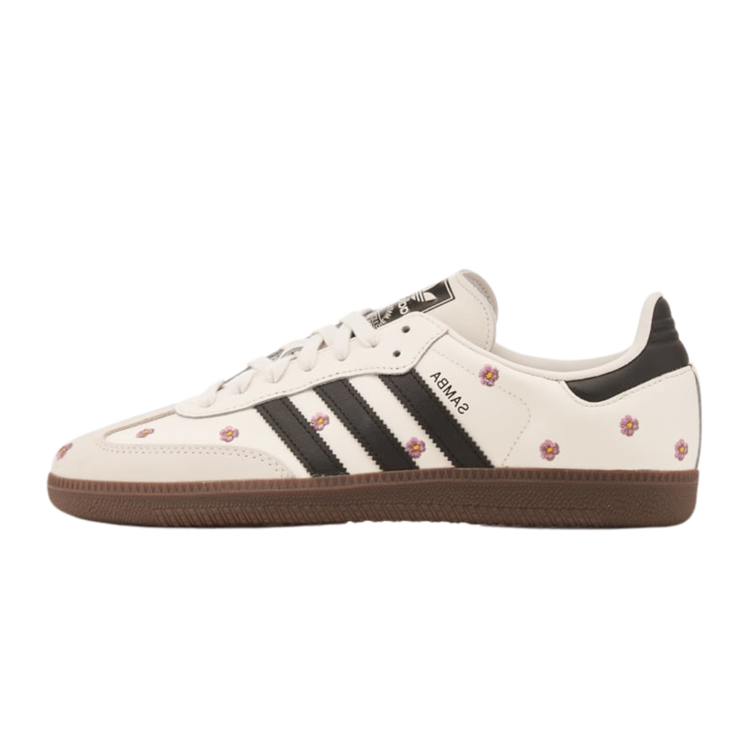 Adidas Samba Helllila Blumenmuster (Damen)
