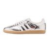 Adidas Samba OG Silver Metallic Cracked Leather