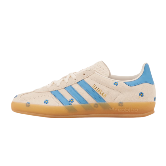 Adidas Gazelle Indoor Light Blue Floral (Women's)