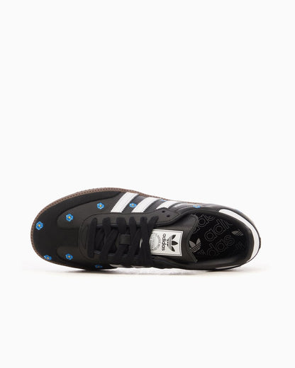 Adidas Samba Light Blue Floral Core Black (Women's)