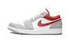 Air Jordan 1 Low SE Helles Rauchgrau Gym Red