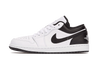 Air Jordan 1 Low Weiß Schwarz