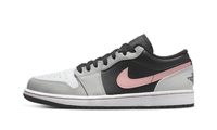 Air Jordan 1 Low Black Grey Pink