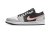 Air Jordan 1 Low Black Grey Pink
