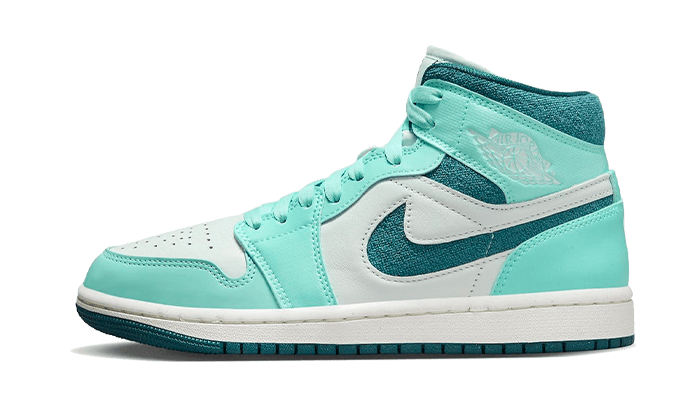 Air Jordan 1 Mid Gebleichtes Türkis