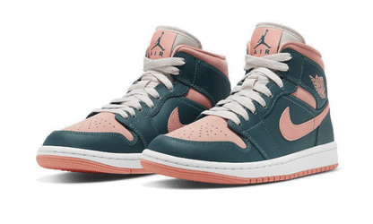 Air Jordan 1 Mid Dark Teal Green