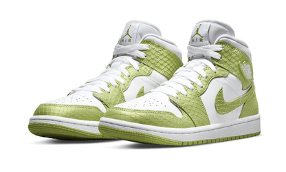 Air Jordan 1 Mid Grüne Python