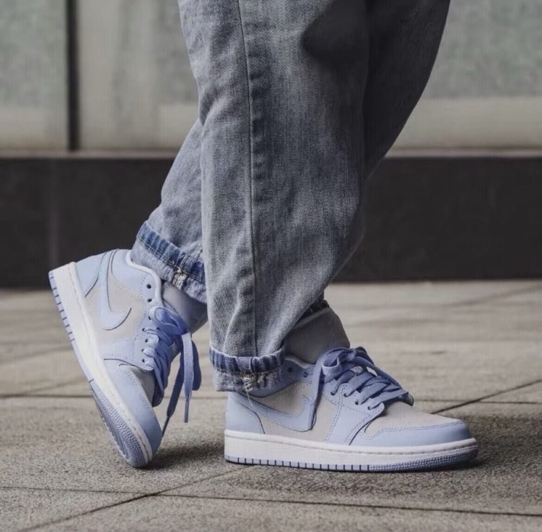 Air Jordan 1 Low Football Grey Aluminum