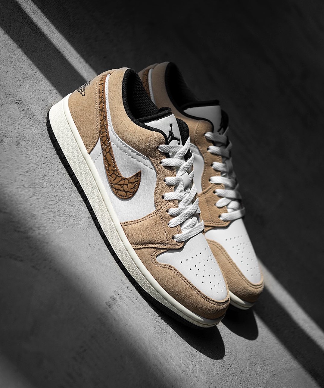 Air Jordan 1 Low SE Brauner Elefant