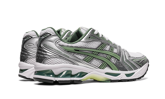 ASICS Gel-Kayano 14 Weiß Reines Silber Schiefergrau Salbei
