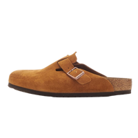 Birkenstock Boston Soft Footbed Suede Mink