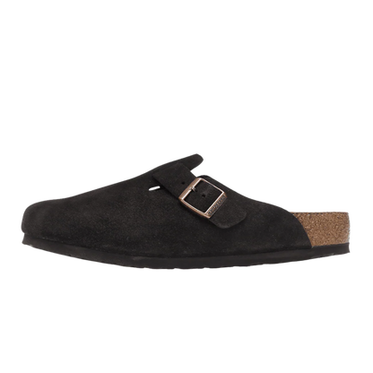 Birkenstock Boston Soft Footbed Suede Mocha