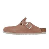 Birkenstock Boston Soft Footbed Suede Pink Clay