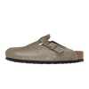 Birkenstock Boston Soft Footbed Suede Taupe