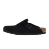 Birkenstock Boston Soft Footbed Suede Black