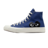 Converse Chuck Taylor All Star 70 Hi Comme des Garcons PLAY Blue Quartz