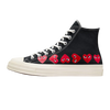 Converse Chuck Taylor All Star 70 Hi Comme des Garcons PLAY Multi-Heart Black