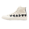 Converse Chuck Taylor All Star 70 Hi Comme des Garcons PLAY Multi-Heart Milk