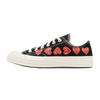 Converse Chuck Taylor All Star 70 Ox Comme des Garcons PLAY Multi-Heart Black
